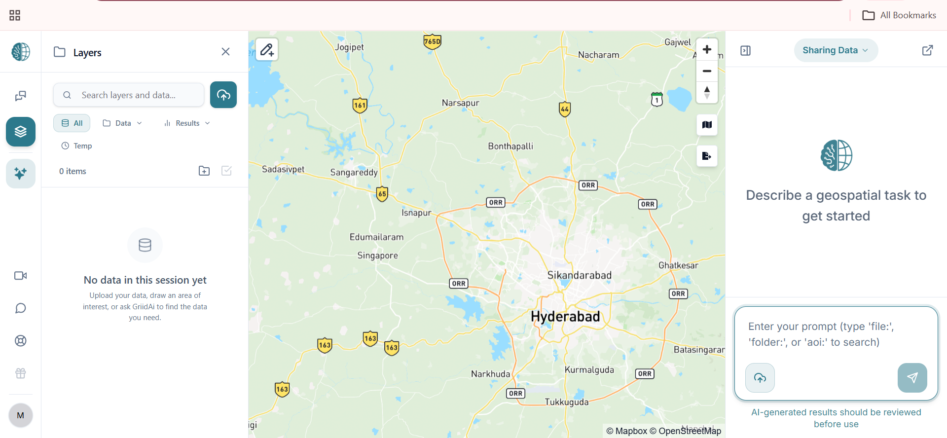 Map view